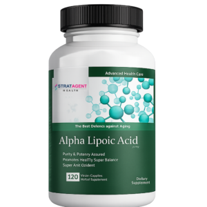 Stratagent Health Alpha Lipoic Acid Gluten-free 120 Vegan capules (120 Tablets)