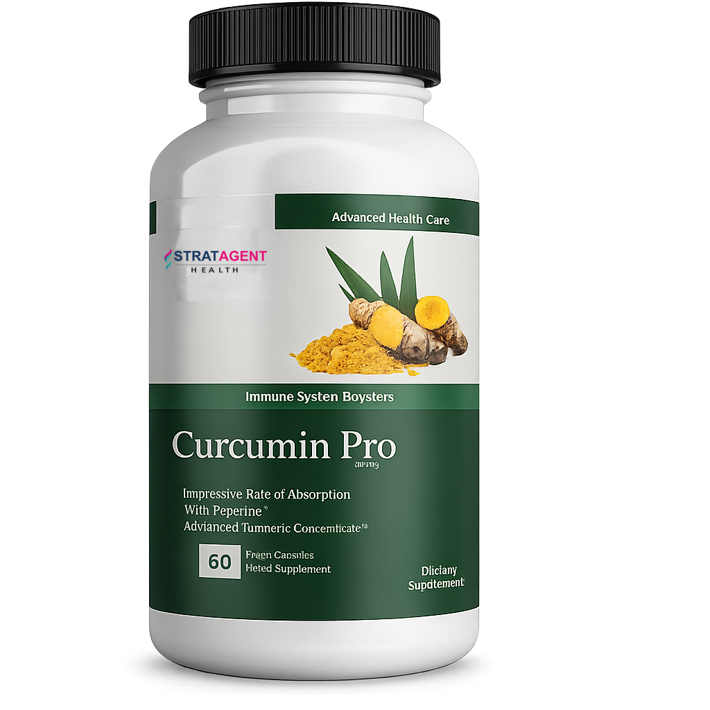 Stratagent Health Curcumin - 60 Capsules